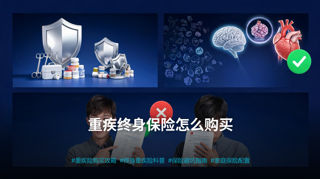 重疾终身保险怎么购买